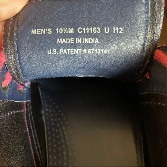 Cole Haan Navy Chukka Boots - Picture 7 of 7